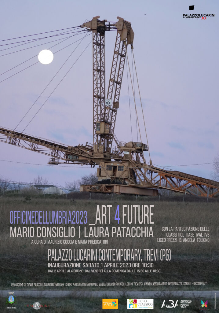 Locandina ART 4 FUTURE Mario Consiglio Laura Patacchia